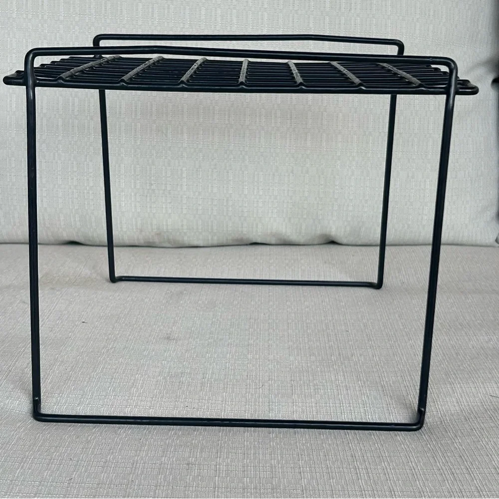 Set of 5 LockerMate Black Coated Metal Storage Racks